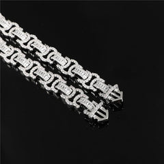 Premium Iced Byzantine Chain - 13mm