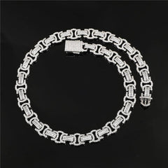 Premium Iced Byzantine Chain - 13mm