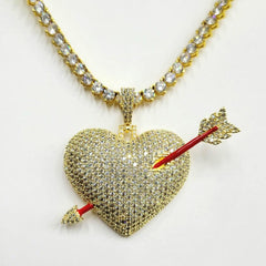 Premium Iced Heart with Arrow