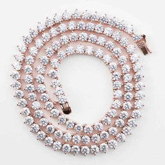 4mm 3 Prong Premium Tennis Chain - The Gifted Few