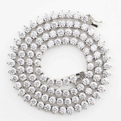 4mm 3 Prong Premium Tennis Chain - The Gifted Few
