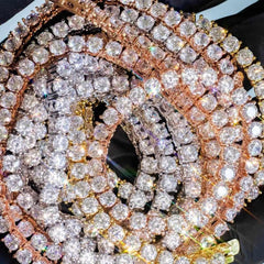 4mm Premium Tennis Chain and Bracelet Set - The Gifted Few