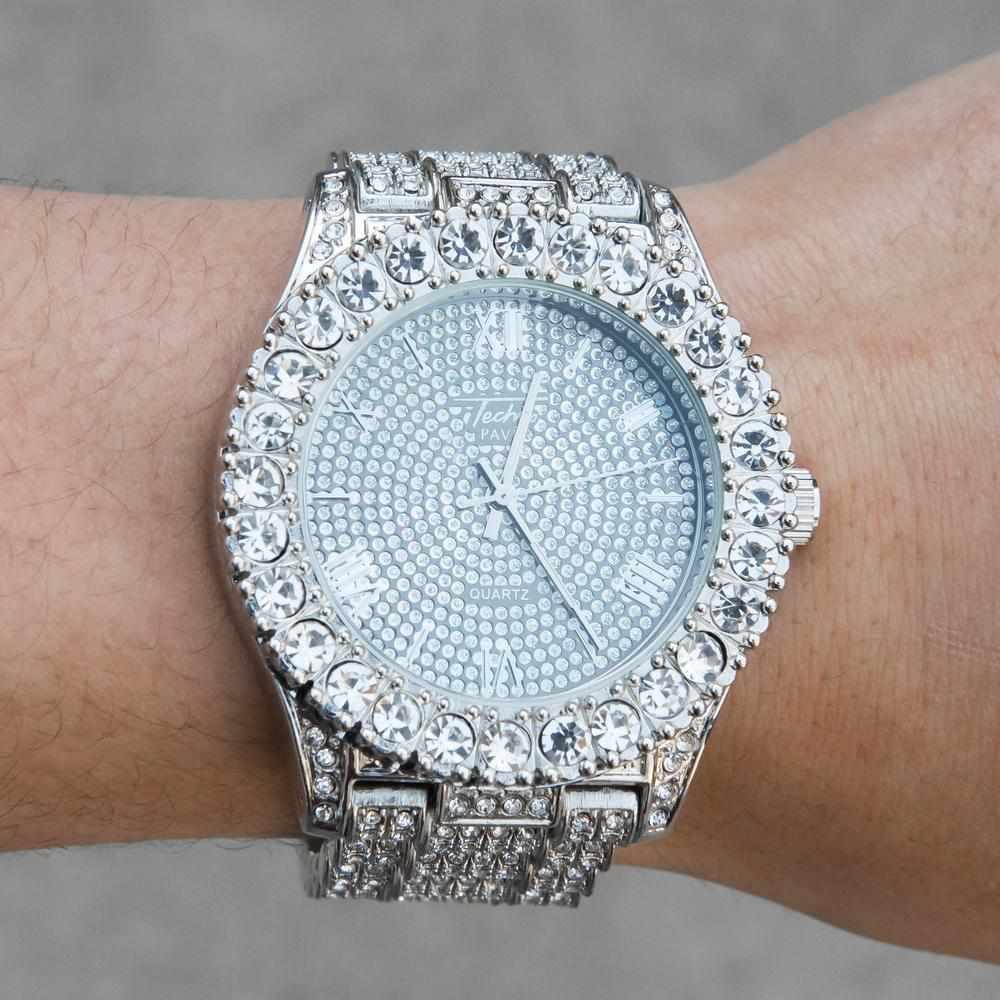 Mogul Watch - Iced Dial (2 Color Options) - The Gifted Few