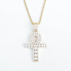 Premium Iced Cluster Ankh