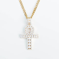 Premium Iced Cluster Ankh
