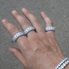 Premium Iced Layered Ring - The Gifted Few