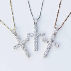 Premium Iced Cluster Cross - The Gifted Few