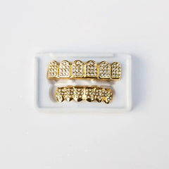 Gold Iced Grillz - The Gifted Few