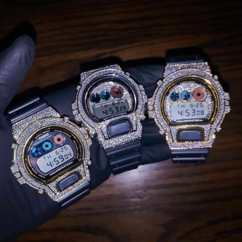 Iced Bezel G-Shock (2 Color Options) - The Gifted Few