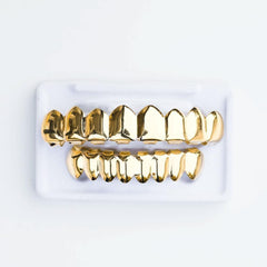 Gold Grillz - 8 Row - The Gifted Few