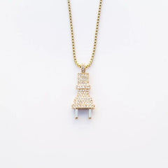 Iced Plug Pendant - The Gifted Few