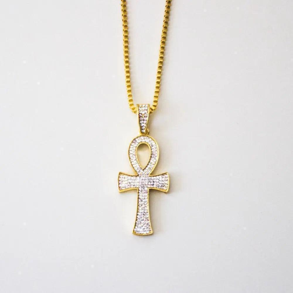 Large Iced Ankh - The Gifted Few
