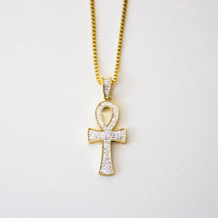 Large Iced Ankh - The Gifted Few