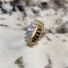 Premium Sterling Silver Eternity Ring