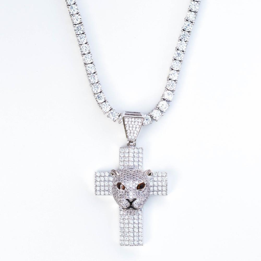 Premium Iced Panther Cross - The Gifted Few