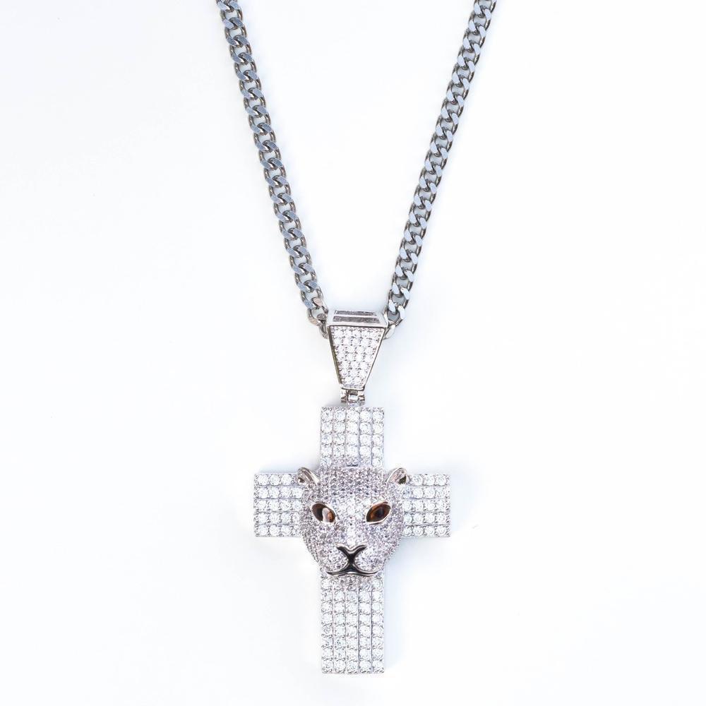 Premium Iced Panther Cross - The Gifted Few