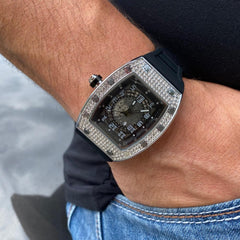 DIESEL Iced White Gold Watch