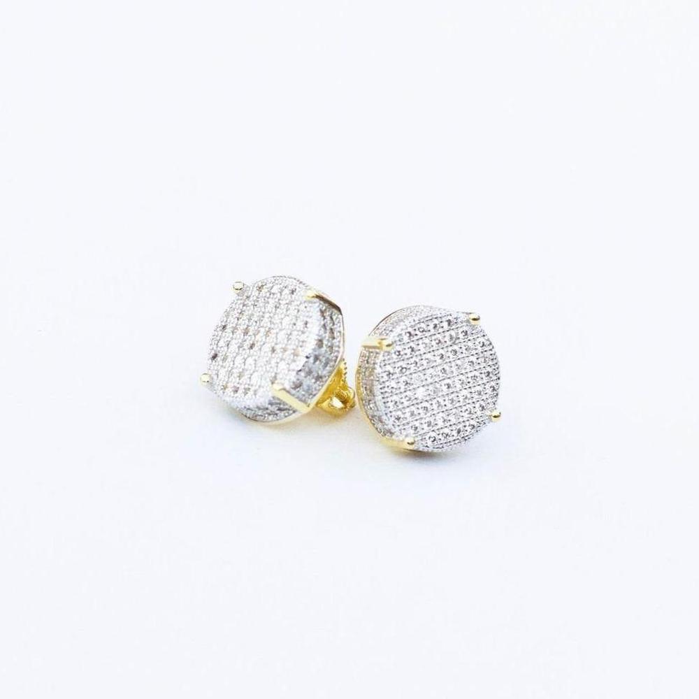 Round Iced Earrings - The Gifted Few