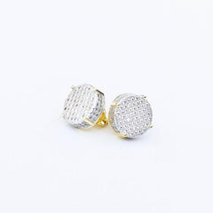 Round Iced Earrings - The Gifted Few