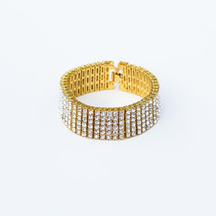 Six Row Iced Woman's Tennis Bracelet