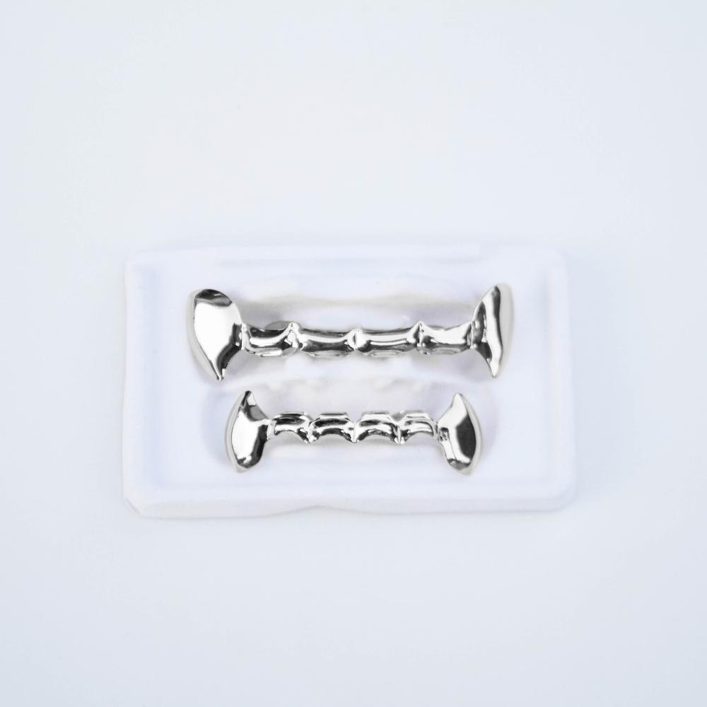 Gold Open Face Fang Grillz - The Gifted Few