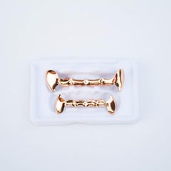 Gold Open Face Fang Grillz - The Gifted Few