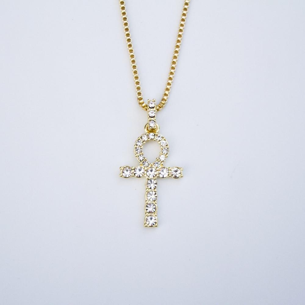 Iced Ankh Pendant - The Gifted Few