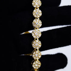 10mm Iced Sunflower Bracelet - The Gifted Few