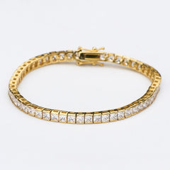Square Cut Tennis Bracelet - The Gifted Few