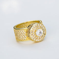 Fully Iced Cluster Ring - The Gifted Few