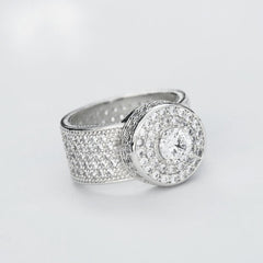 Fully Iced Cluster Ring - The Gifted Few