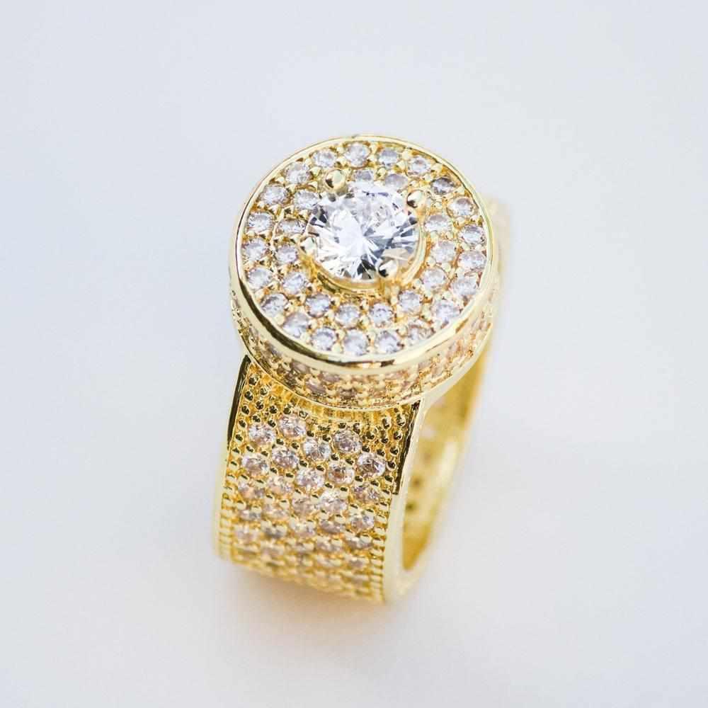 Fully Iced Cluster Ring - The Gifted Few