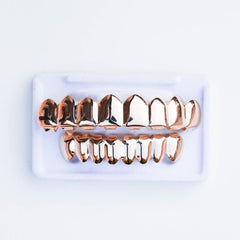 Gold Grillz - 8 Row - The Gifted Few