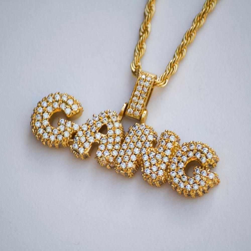 Iced GANG Bubble Pendant - The Gifted Few
