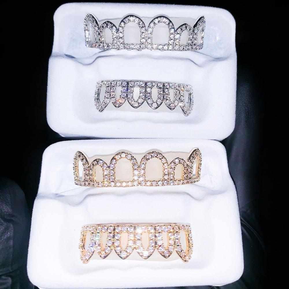Iced Open Face Grillz - The Gifted Few