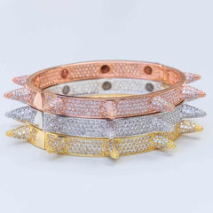 Iced Spike Bangle - The Gifted Few