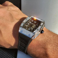 DIESEL Iced White Gold Watch