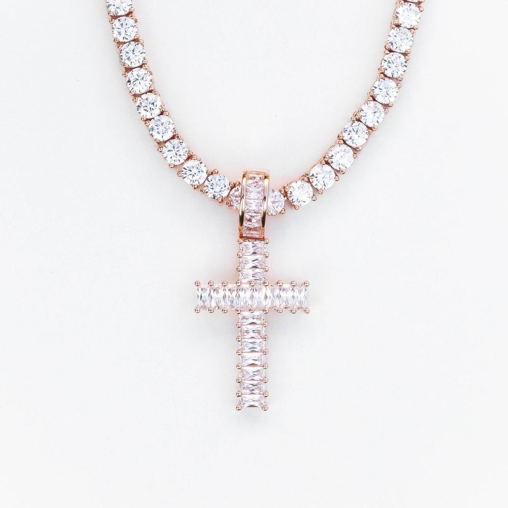 Premium Baguette Cross - Small - The Gifted Few