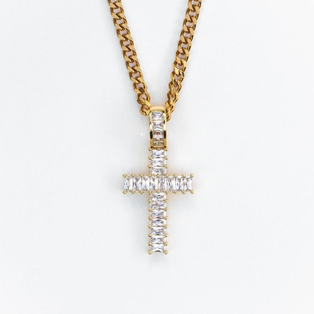 Premium Baguette Cross - Small - The Gifted Few