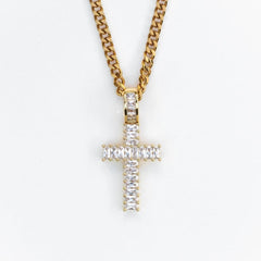 Premium Baguette Cross - Small - The Gifted Few