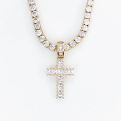 Premium Baguette Cross - Small - The Gifted Few