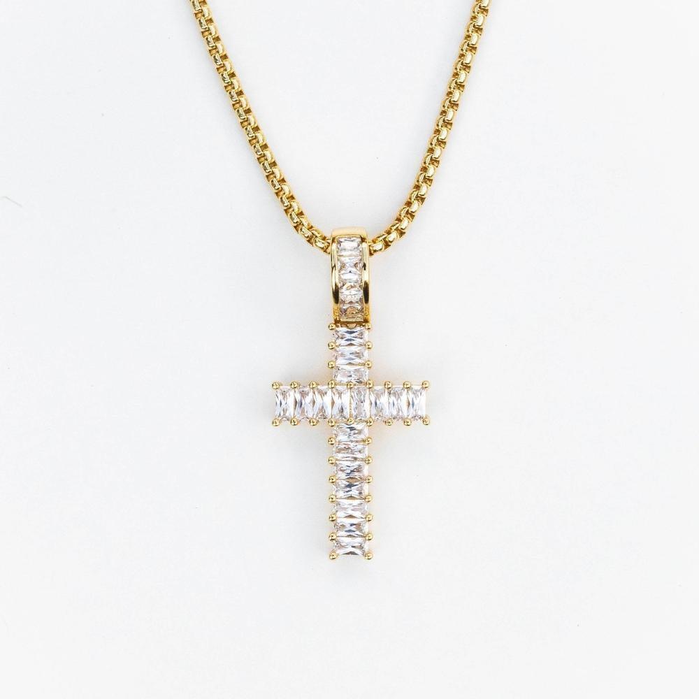 Premium Baguette Cross - Small - The Gifted Few