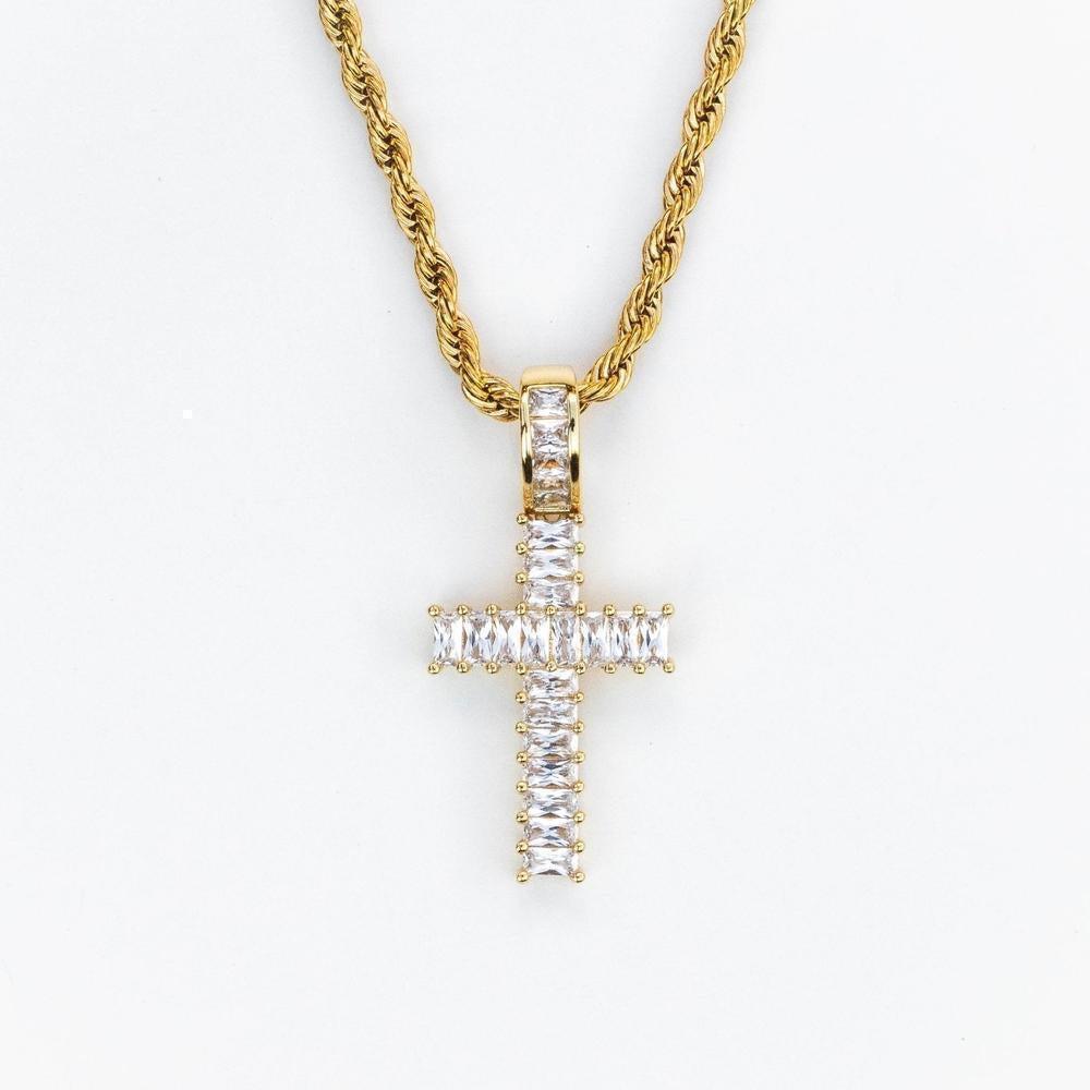Premium Baguette Cross - Small - The Gifted Few