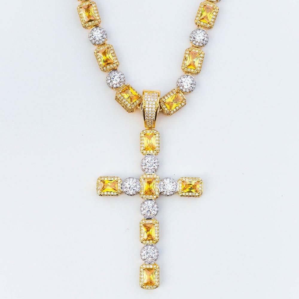 Premium Emerald & Round Cut Cross - The Gifted Few