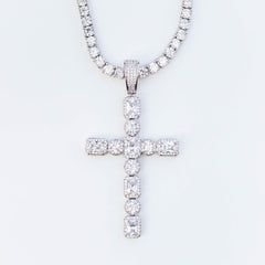 Premium Emerald & Round Cut Cross - The Gifted Few