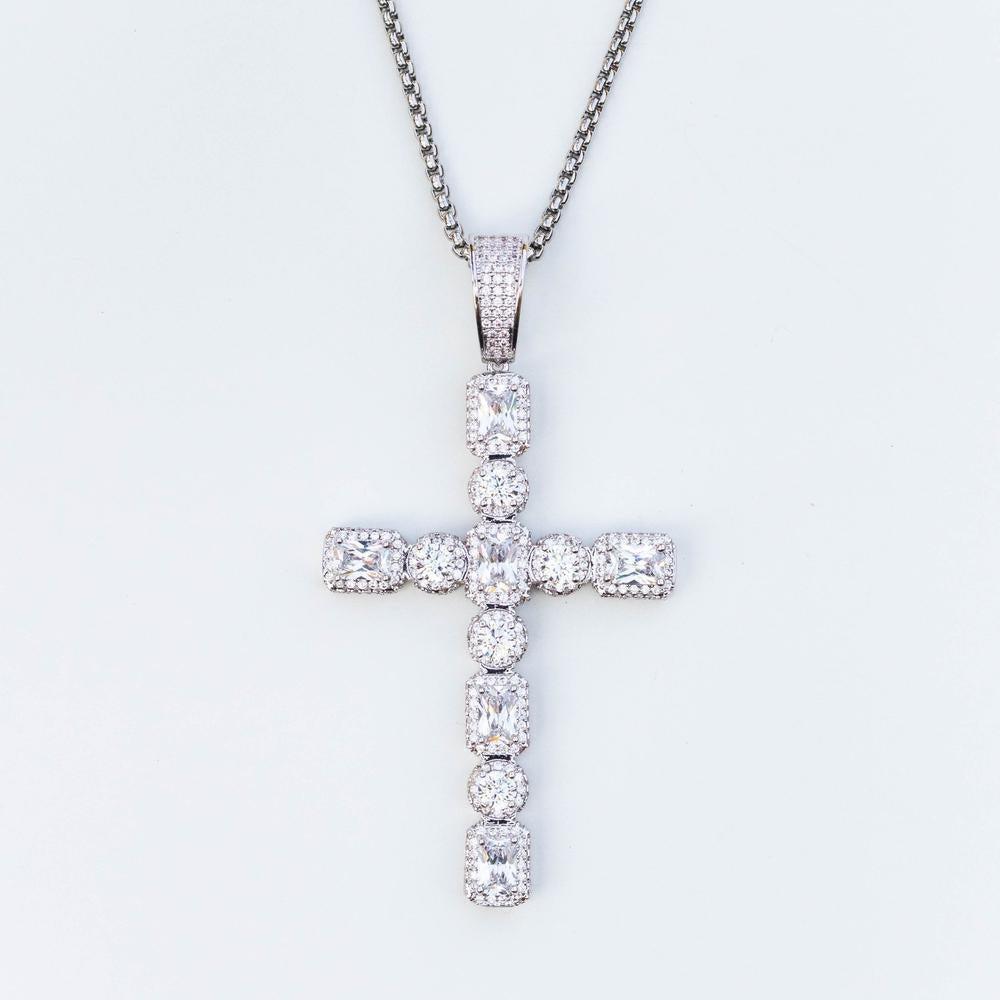 Premium Emerald & Round Cut Cross - The Gifted Few