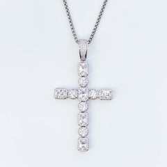 Premium Emerald & Round Cut Cross - The Gifted Few
