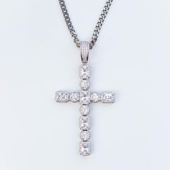 Premium Emerald & Round Cut Cross - The Gifted Few