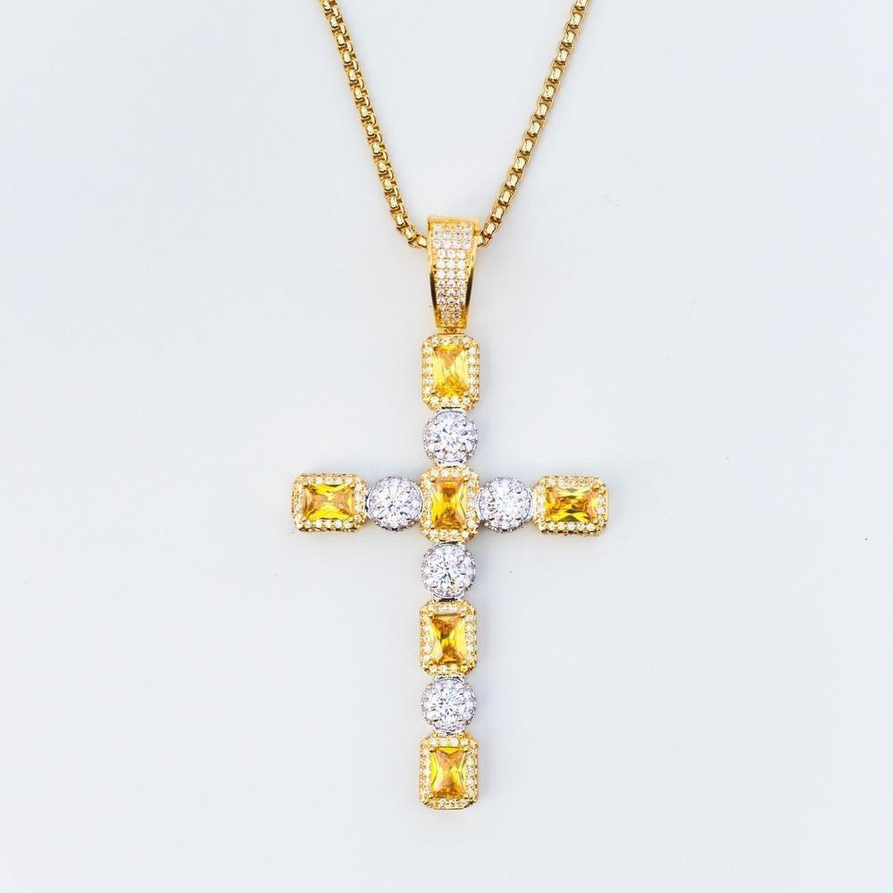 Premium Emerald & Round Cut Cross - The Gifted Few