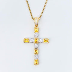 Premium Emerald & Round Cut Cross - The Gifted Few